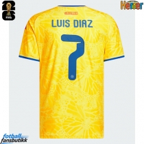 Colombia Luis Diaz #7 Hjemmedrakt EM 2024 Kortermet